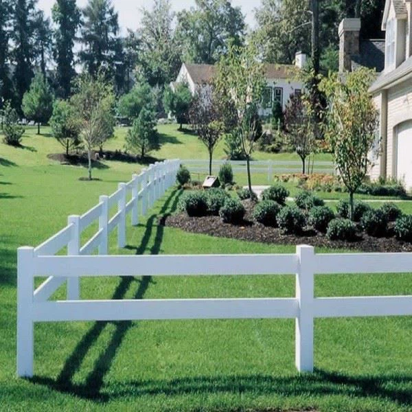 PVC 2Rail Fencing