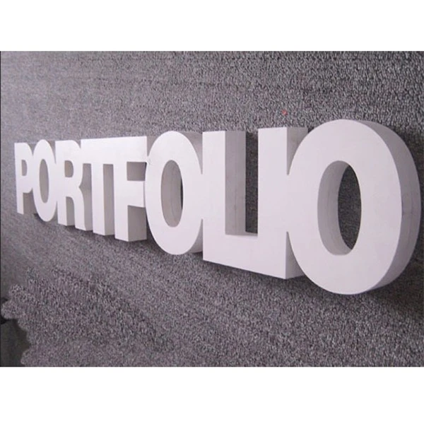 PVC Engraved Word Board